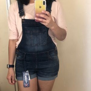 Blue Overall short denim!